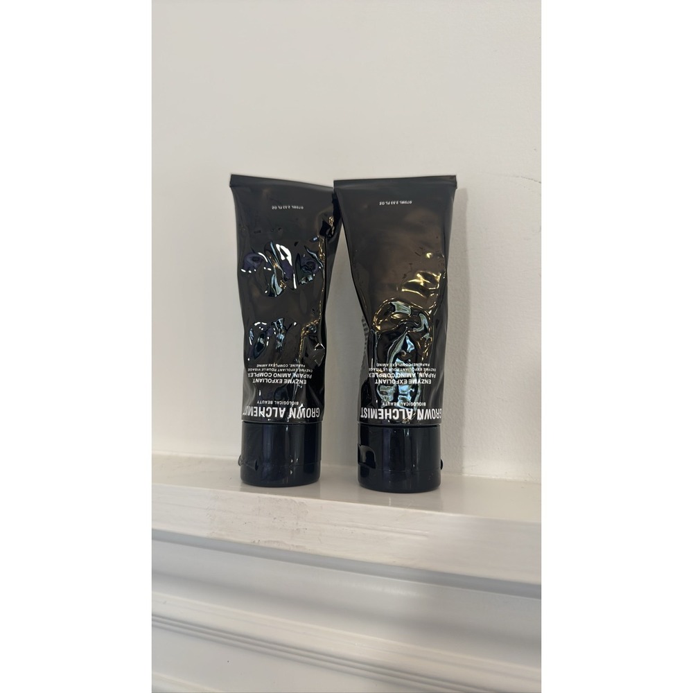 2 Grown Alchemist Enzyme Exfoliant Papain Amino‎ Complex 75ml 2.53 fl oz - New